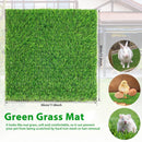 Washable Chicken Nesting Pad Egg Nest Grass Mat forLaying Boxes Hen House - 2PCS