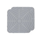 Washable Silicone Nesting Box Bedding Reusable Under Bedding for Chicken Coop - Grey-2PCS