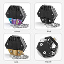 Multifunctional Hexagon Pocket Knife Outdoor Mini Tool Survival EDC Gear Kit - Multicolor