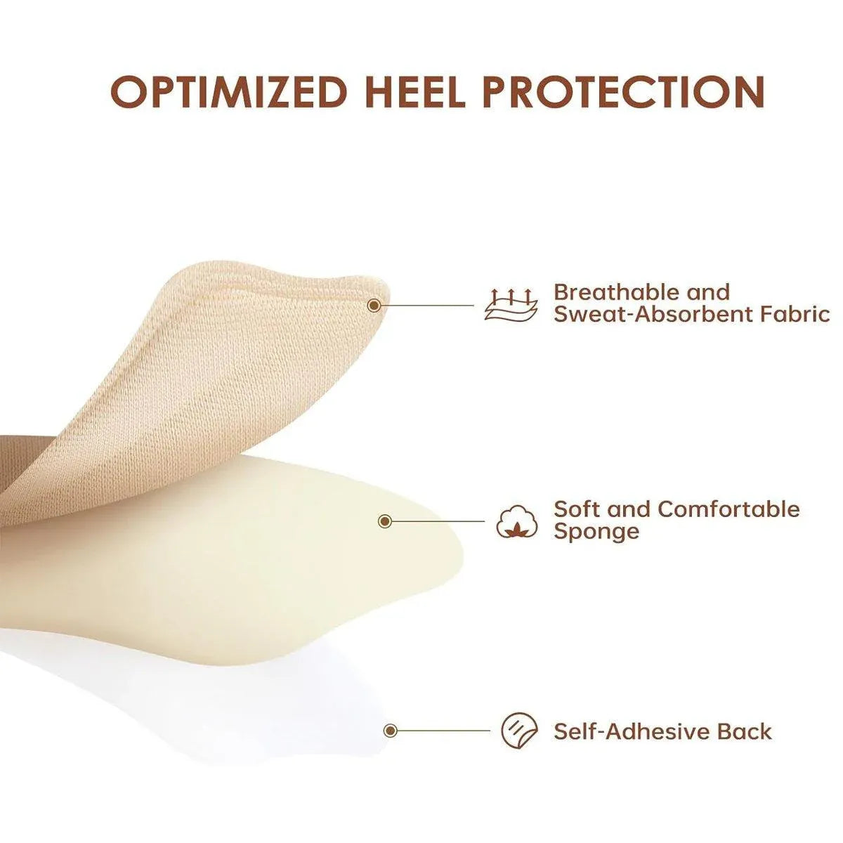 8Pairs High Heel Cushion Pads Forefoot Half Size Inserts of Foot Support Insoles