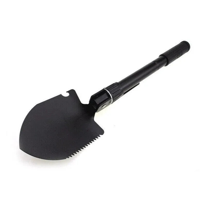 Outdoor Survival Foldable Shovel Spade Garden Camping Hiking Camp Compass Au