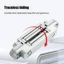 Hidden Invisible Door Hinge Concealed 3D Hinge Heavy Duty for Doors and Cabinets - Black