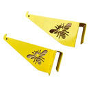 Beehive Frame Inspection Stand 2PCS Foldable Steel Support Rack Beekeeping Tool