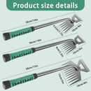 Garden Weeding Digging Tool Farm Household Hoe Durable Handheld Weeder Artifact - 11 teeth
