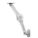 2 PCS Folding Lid Lift Up Stay Support Buffer Stop Hinge Silver With Soft-Close
