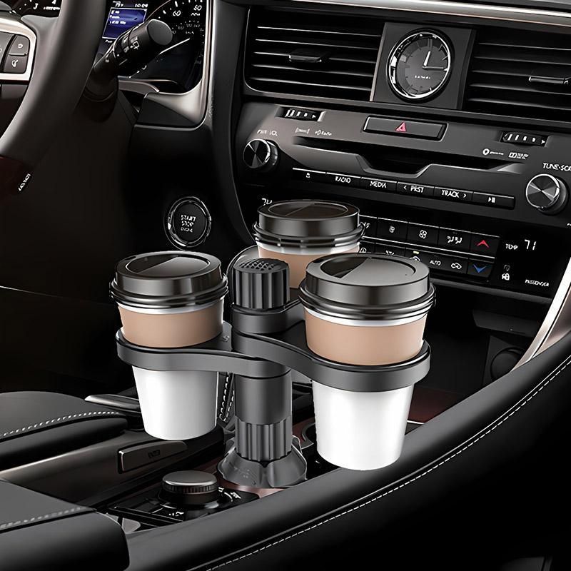 Car Multi Cup Holder Mug Holder Vehicle Drink Holder Organiser for Travel Use