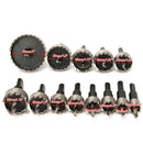 13pcs Hole Saw Set Metal Drill Bits 16-53mm Tungsten Steel Iron Plate Copper Cutter
