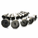 13pcs Hole Saw Set Metal Drill Bits 16-53mm Tungsten Steel Iron Plate Copper Cutter
