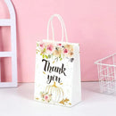 30pcs Printed Gift Bags Holiday Packaging Tote Gift Bags for Christmas Party