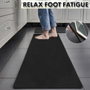 44x120cm Non-Slip Waterproof Kitchen Door Mat Home Floor Rug Carpet Anti-Oil Easy Clean - Green