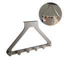 Door Hanger Hook Rack Over The Door Organizer with 6 Hooks for Coat Jacket Bag