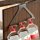 Door Hanger Hook Rack Over The Door Organizer with 6 Hooks for Coat Jacket Bag