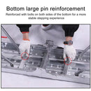 Folding Scaffolding Platform Galvanized Steel Pipe 150kg Load-Bearing Adjustable