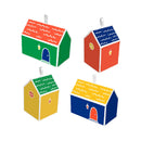 40PCS Colorful Small House Gift Boxes Candy Packing Party Favors Treat Box