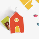 40PCS Colorful Small House Gift Boxes Candy Packing Party Favors Treat Box