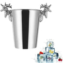 5L Stainless Steel Ice Bucket Champagne Wine Bucket Hotel Bar Ice Container - Moose