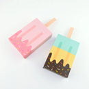 50PCS Creative Ice Cream Candy Gift Boxes Fruit Shaped Party Favor Packaging Box - Pink