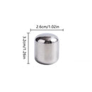 6-Piece Reusable Metal Drink Chiller Set