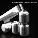 6-Piece Reusable Metal Drink Chiller Set