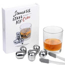 6-Piece Reusable Metal Drink Chiller Set