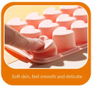 2-Piece 21-Cavity Heart Ice Tray Set in Pink and Blue