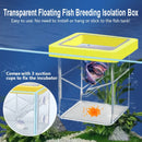 Fish Tank Breeding Box Floating Isolation Incubator Hatching Box for Aquarium