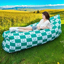 Music Festival Inflatable Sofa Outdoor Picnic Portable Air Lounger Waterproof