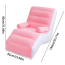 Portable Inflatable Lounge Sofa Chair Outdoor Recliner Air Couch Folding Seat