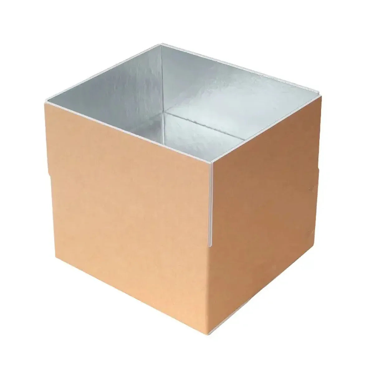 10pcs Insulated Carton Cold Chain Packaging Box Seafood Fresh Fruits Storage - 38.5x25x18.2cm