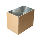 10pcs Insulated Carton Cold Chain Packaging Box Seafood Fresh Fruits Storage - 38.5x25x18.2cm