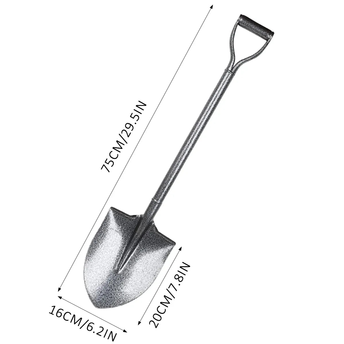 Full Steel Shovel Flood Control Garden Tool Heavy Duty Durable Sturdy Emergency