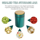 4PCS Airtight Coffee Bean Tea Storage Tin Set 4 Colour for Kitchen Pantry Use