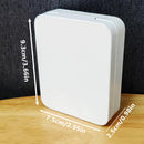 10Pcs Small Metal Storage Box Flip Top Case Portable Organiser Set - Gold