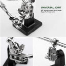 Helping 3rd Hand Soldering Iron Hobby Tool Vise Clamp Magnifying Glass with Station