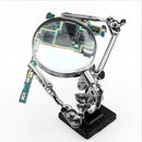 Helping 3rd Hand Soldering Iron Hobby Tool Vise Clamp Magnifying Glass with Station