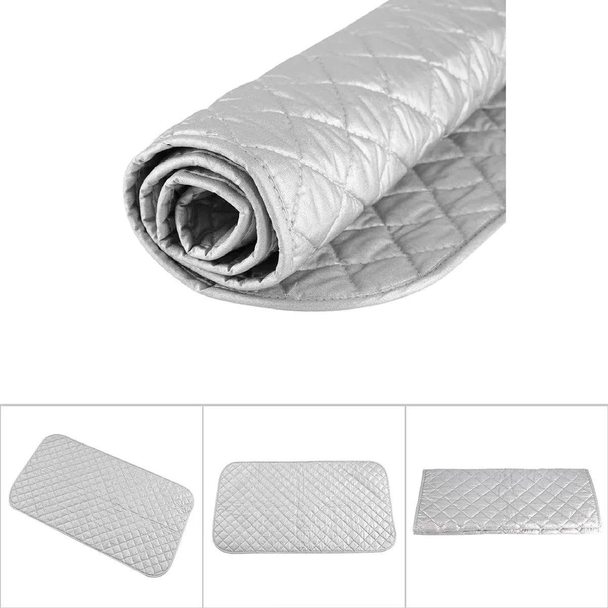 Household Portable Foldable Heat Resistant Ironing Board Mat Non Slip Easy Store