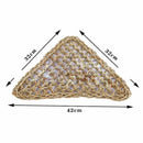 Comfortable and Natural Straw Reptile Bed Hammock for Basking and Relaxation - 32*32*42CM