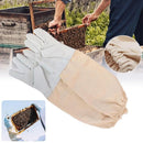 Goatskin Protective Bee Keeping and Vented Long Sleeve Beekeeping Gloves