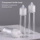 Clear Dropper Bottle Set 50ml 100ml Refill Squeeze Bottles 30 Pack - 50ml