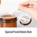 5pcs Sealed Bottle Mask Jar PET Plastic Packaging Containers for Skincare Use - 220ml