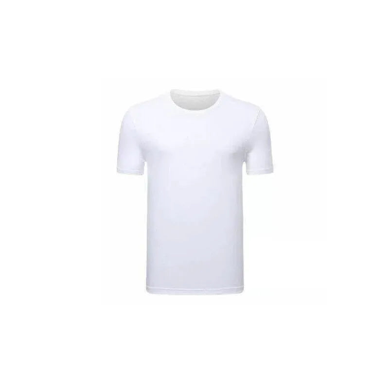 2XL Gildan Men T-shirt Plain Blank 100% premium Cotton Basic Tee Short Sleeve 76000 - White