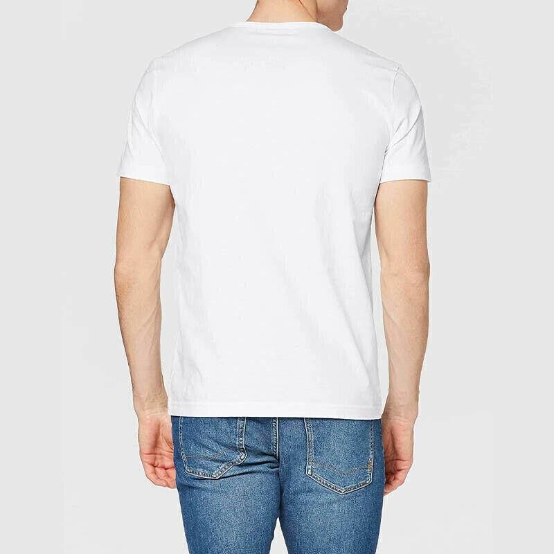 2XL Gildan Men T-shirt Plain Blank 100% premium Cotton Basic Tee Short Sleeve 76000 - White