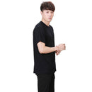 L Size Gildan Men T-shirt Plain Blank 100% premium Cotton Basic Tee Short Sleeve 76000 - White