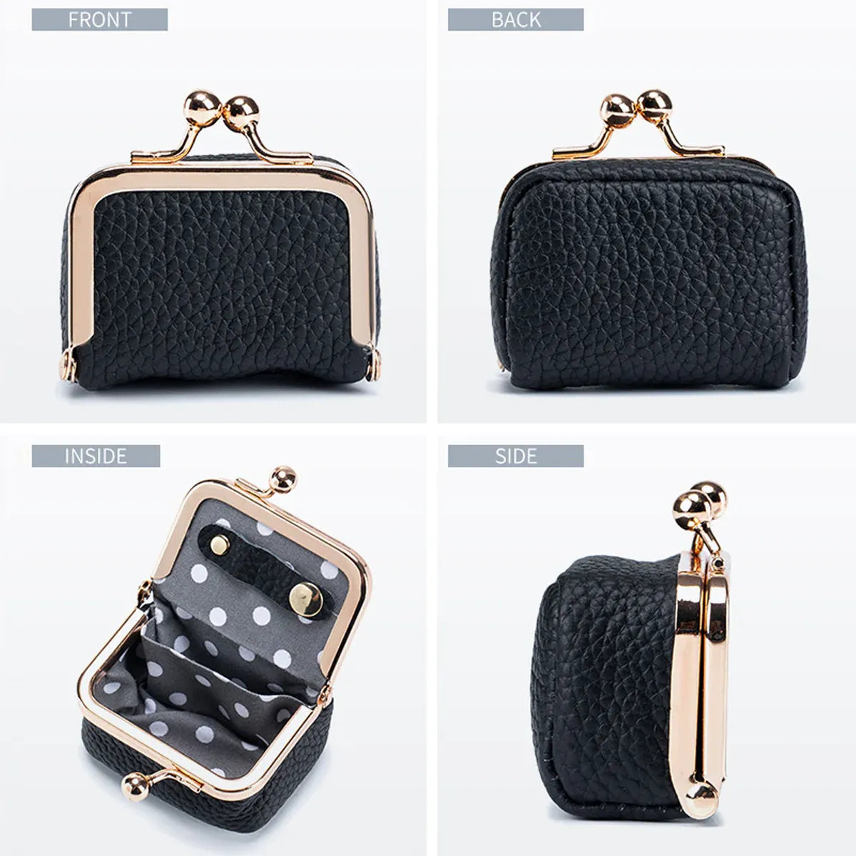 Mini Jewelry Box Diamond Ring Necklace Earring Coin Purse Jewelry Storage Bag