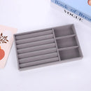 4PCS Jewelry Organizer Box Set Makeup Storage Tray for Rings Earrings Bracelets