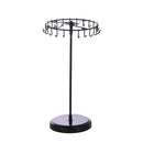 1-Piece Black Rotating Jewellery Display Rack