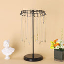 1-Piece Black Rotating Jewellery Display Rack