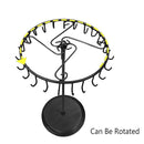 1-Piece Black Rotating Jewellery Display Rack