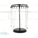 1-Piece Black Rotating Jewellery Display Rack