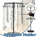 1-Piece Black Rotating Jewellery Display Rack
